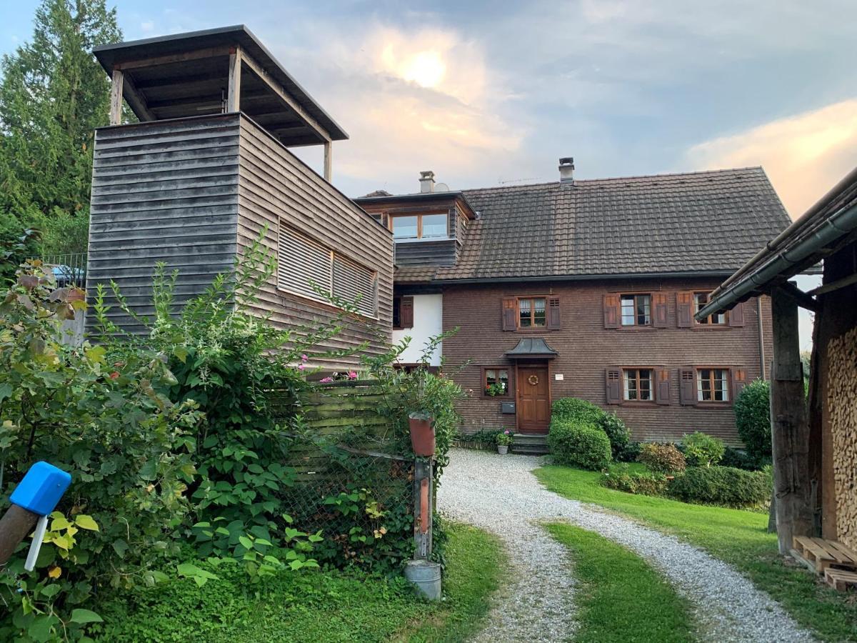 Bauernhaus Am Pfaenderhang Mit Seeblick Lochau Esterno foto